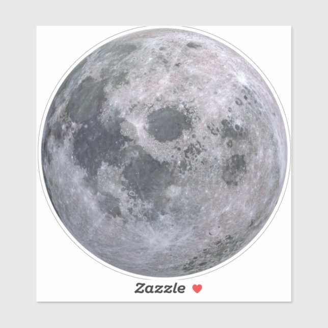 FULL MOON 6” Sq. Skin Sticker (Sheet)
