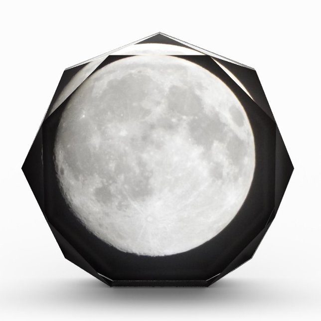 full moon acrylic award (Front)