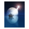Full Moon and Star over Ship