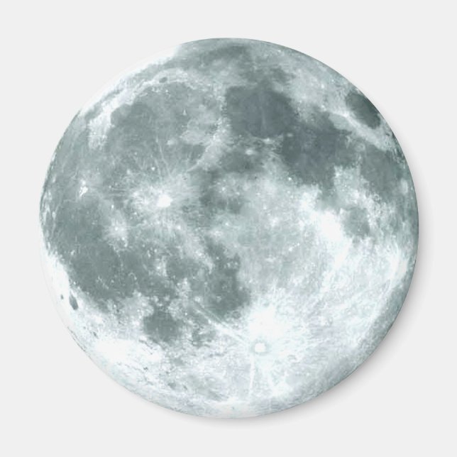 "FULL MOON" Astronomy Magnet (Front)