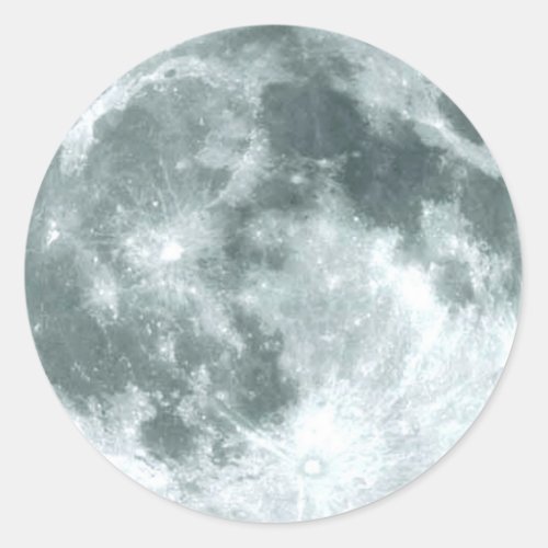 FULL MOON Astronomy Stickers