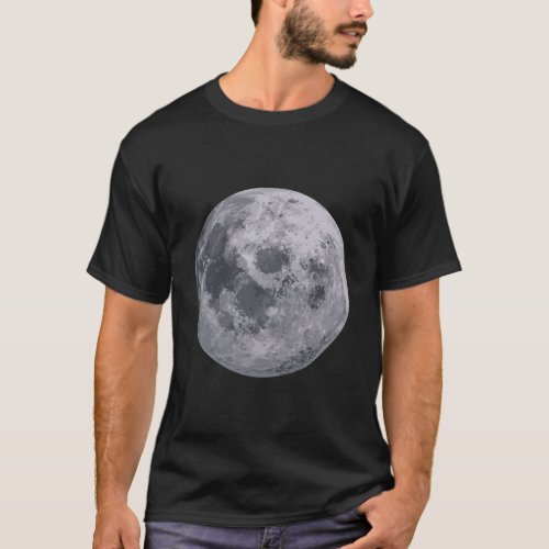 Full Moon Astronomy Vintage T_Shirt