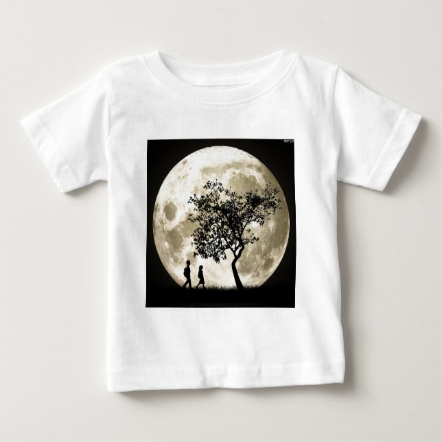 Full Moon Baby T-Shirt (Front)