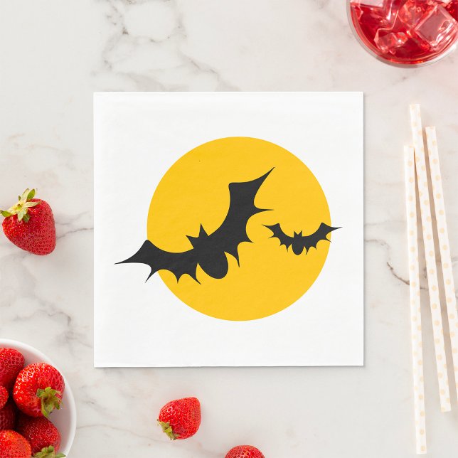 Full Moon Bats Napkins (Creator Uploaded)