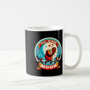 Full Moon Beaver  Coffee Mug