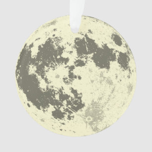 Full Moon Bright Supermoon Ornament