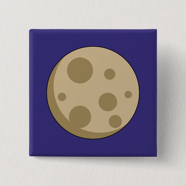 Full Moon Button (Front)