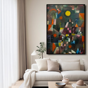 Full Moon by Paul Klee, Abstract Art Poster