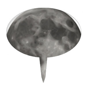 Full Moon Cake Topper