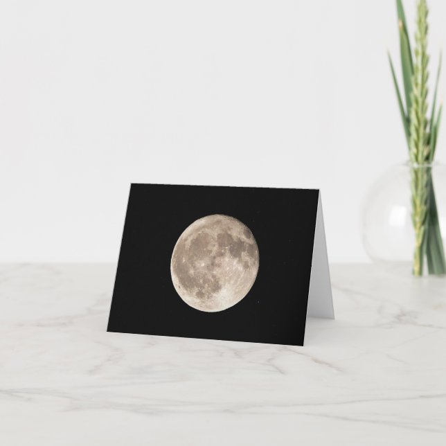 Full Moon Card (Front)