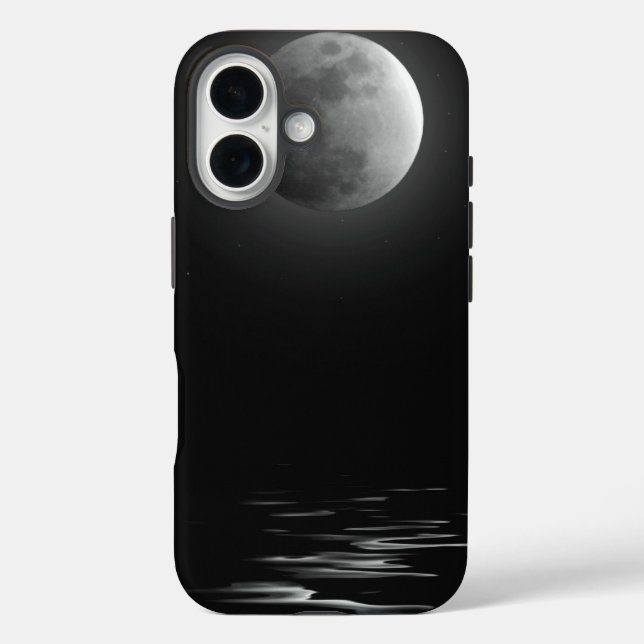 Full Moon Case-Mate iPhone Case (Back)