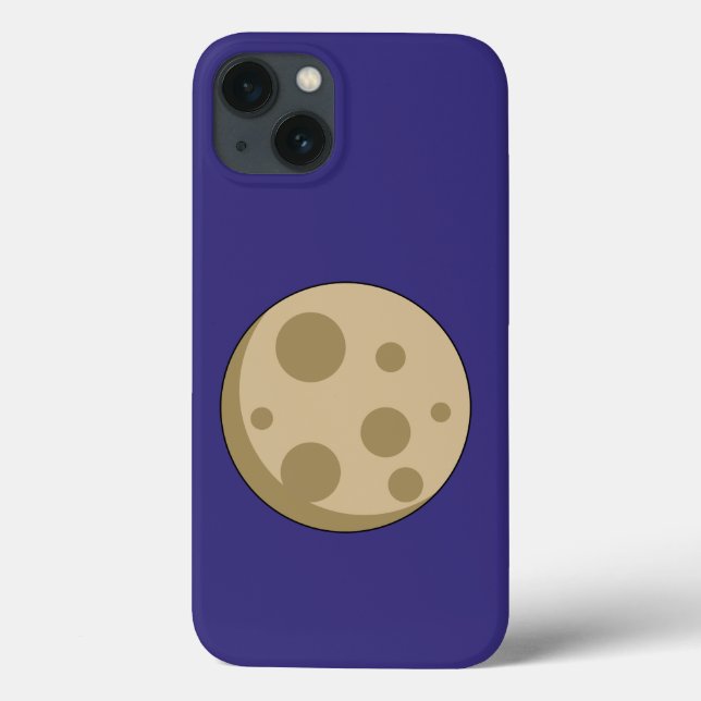 Full Moon Case-Mate iPhone Case (Back)