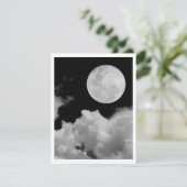 FULL MOON CLOUDS BLACK AND WHITE (Standing Front)
