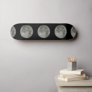 Full Moon Collage Skateboard