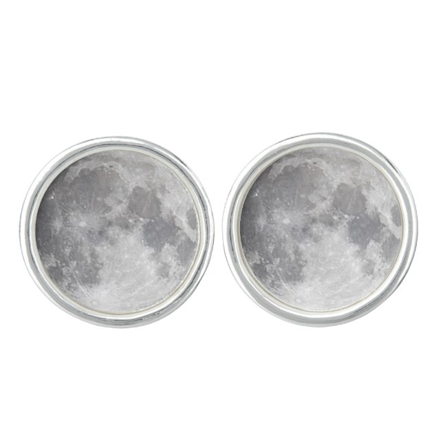 Full Moon Cufflinks (Front)