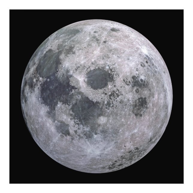 FULL MOON Custom Photo Enlargement Print (Front)