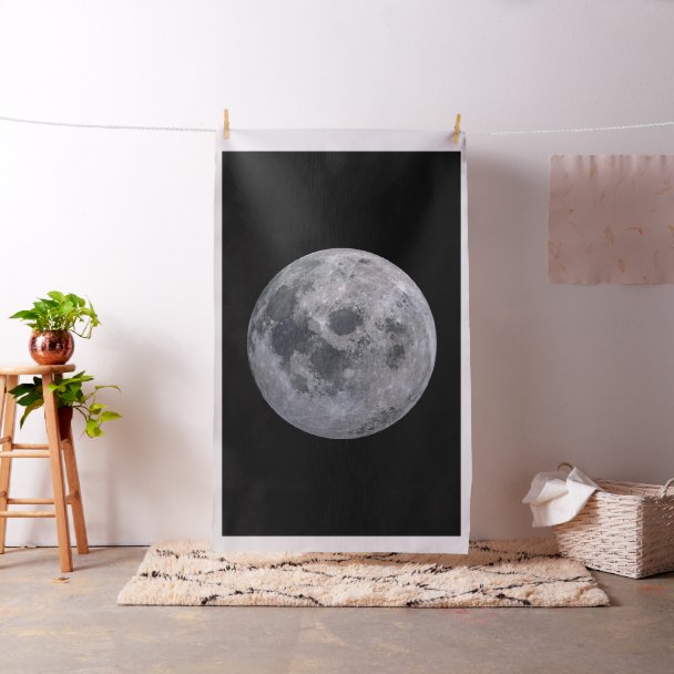 Full Moon Fabric | Zazzle.com