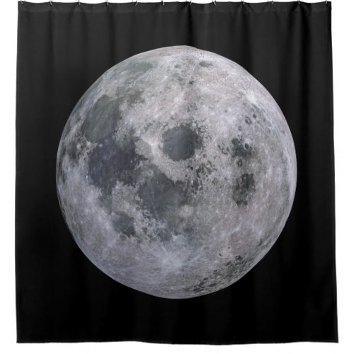 FULL MOON Custom Shower Curtain