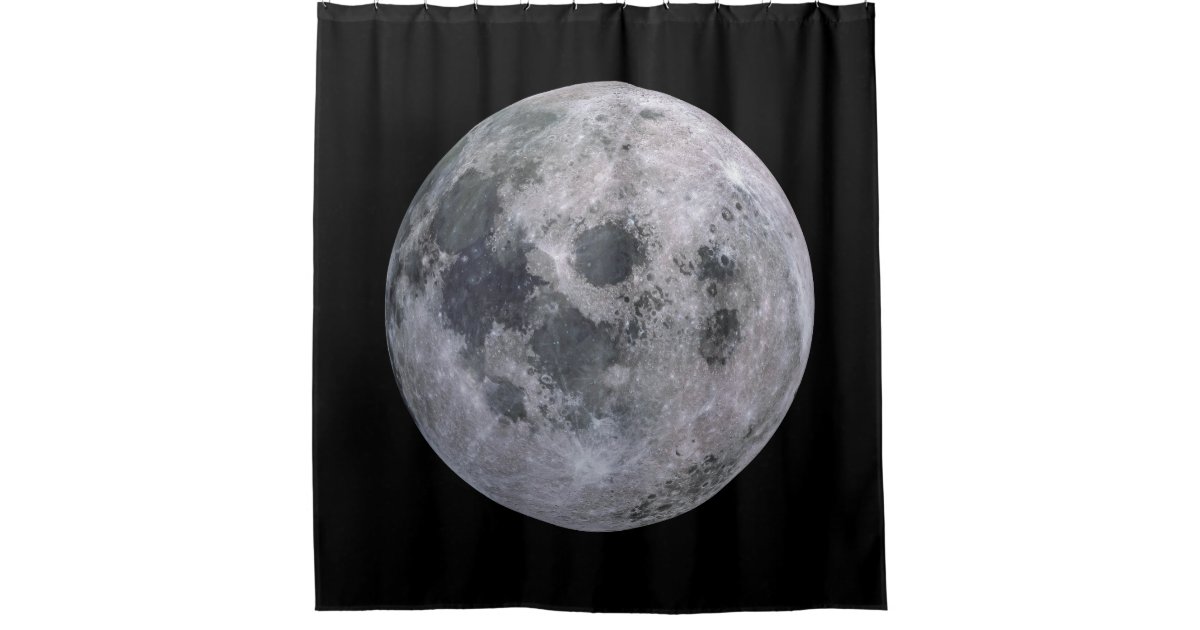 FULL MOON Custom Shower Curtain | Zazzle