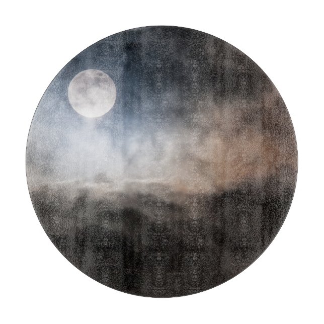 Full moon cutting board (Front)