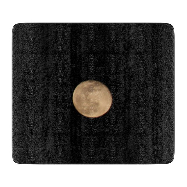 Full Moon Cutting Board (Front)