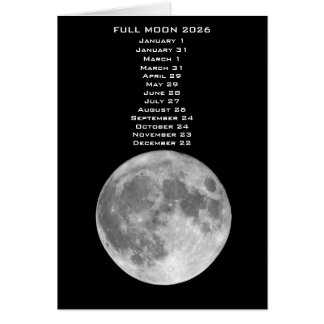 Full Moon Dates  2026