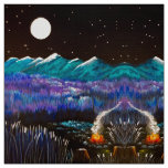 Full Moon Fire Fabric