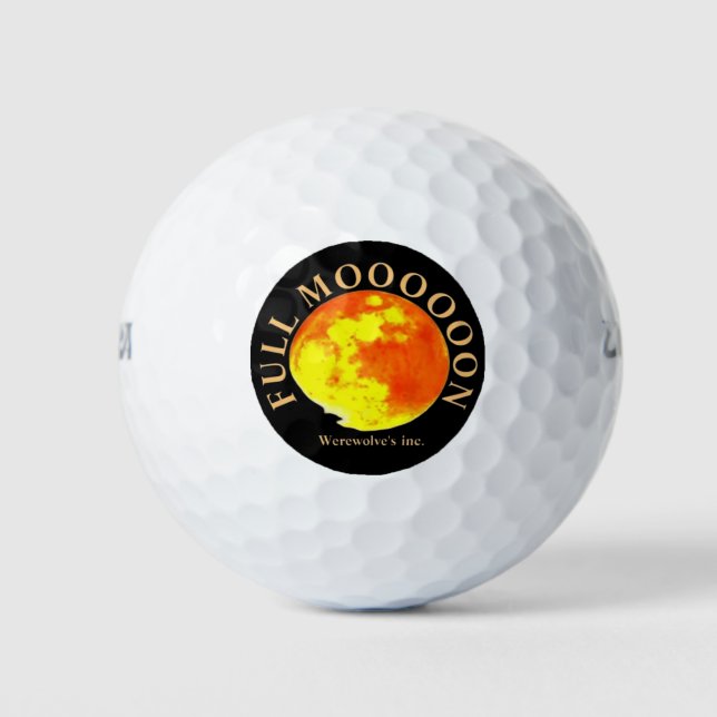 FULL MOON  GOLF BALLS (Front)