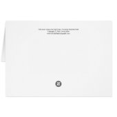 Full Moon Half Dome Card (Back Horizontal)