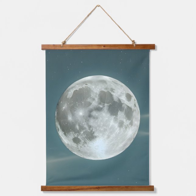 Full Moon Hanging Tapestry (Front)