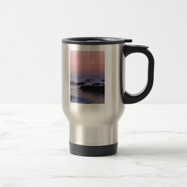 Full Moon High Tide Travel Mug (Right)