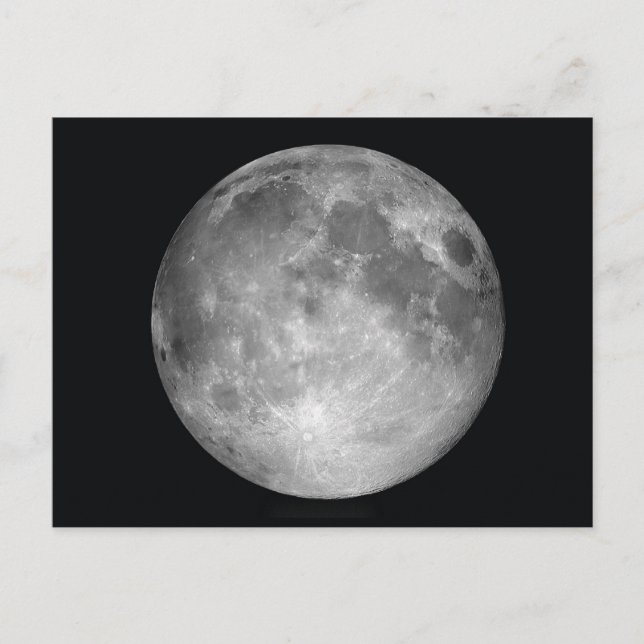 Full Moon Images Postcard (Front)