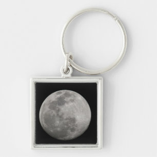 Full moon in black and white. Credit as: Arthur Keychain