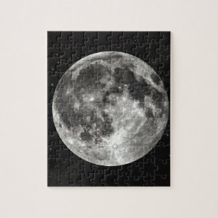 Full Moon in the Sky Jigsaw Puzzle