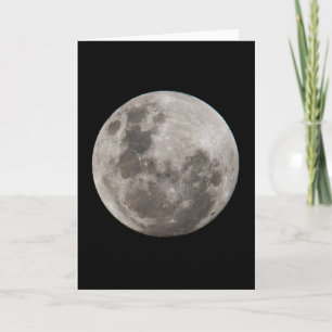 Full Moon Johannesburg South Africa Card