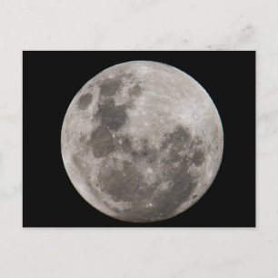 Full Moon   Johannesburg South Africa Postcard