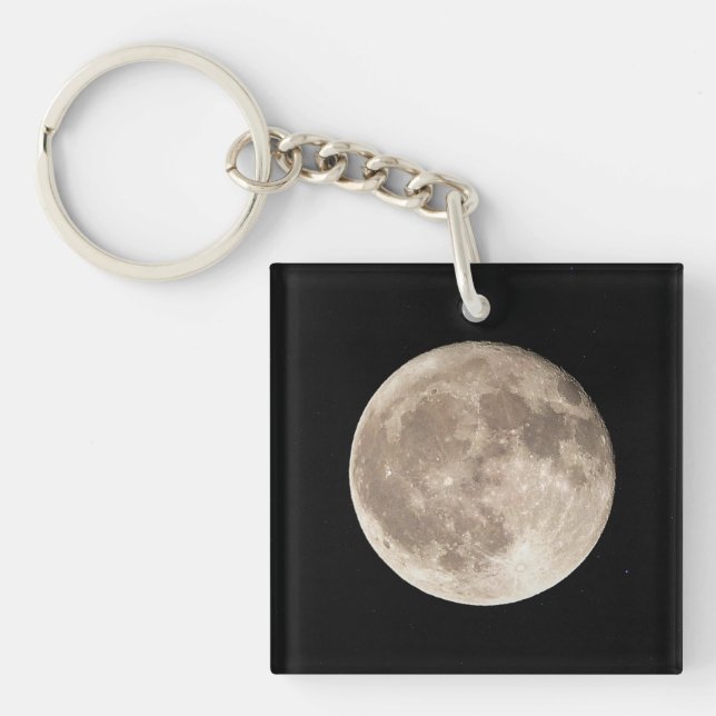Full Moon Keychain (Front)