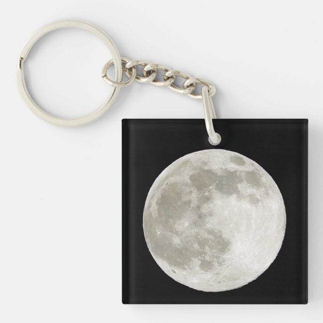 Full Moon  Keychain (Front)