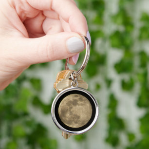Full Moon Keychain
