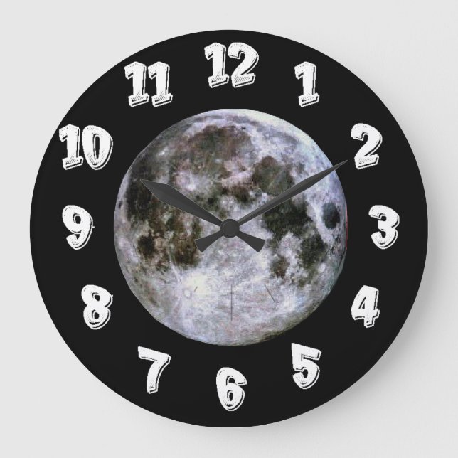 Full Moon Large Clock (Front)