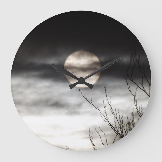 full moon large clock (Front)