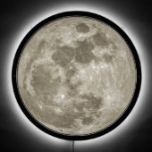Full Moon LED Sign (Front)