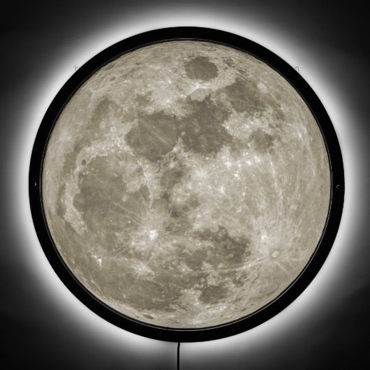 Full Moon LED Sign (Front)