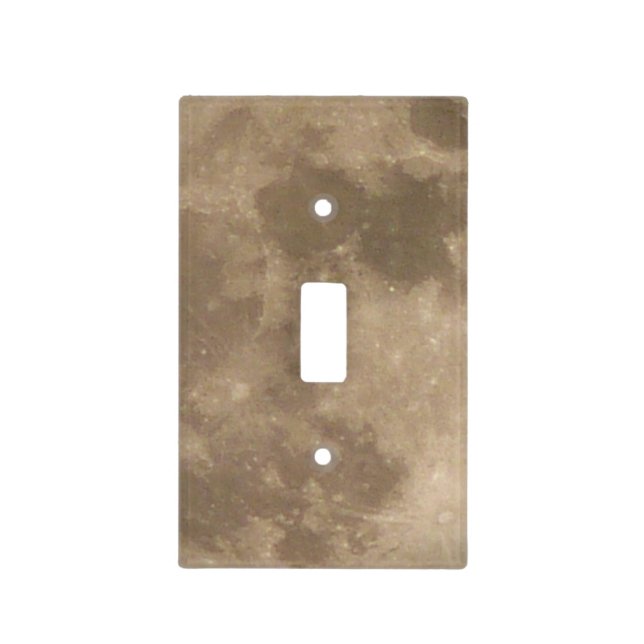 Full Moon Light Switch Cover Moon Gifts & Decor (Front)