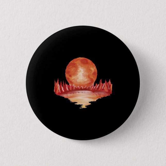 Full Moon Lover Button (Front)