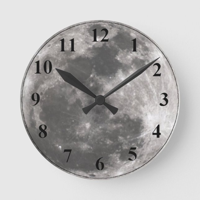 Full Moon Lunar Clock (Front)