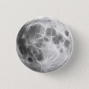 Full Moon Lunar Planet Globe Pinback Button by Aurora_Lux_Designs at Zazzle