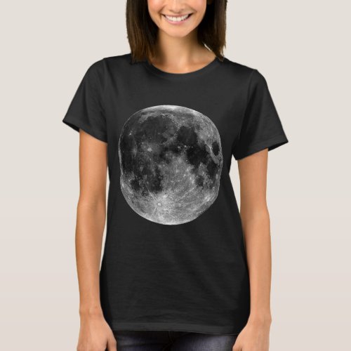 Full Moon Lunar Space Eclipse Goodnight Wiccan Gif T_Shirt