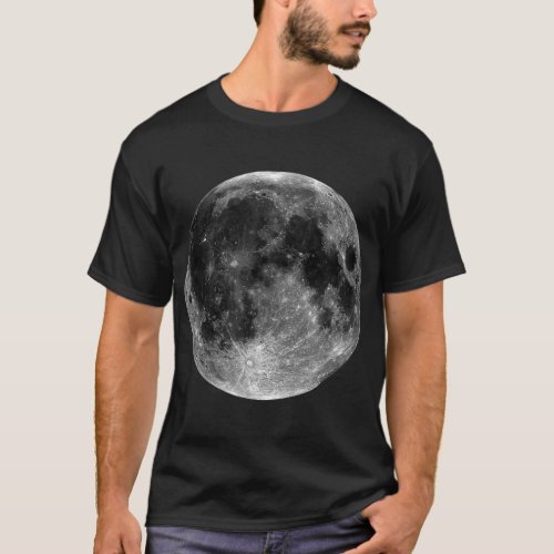 Full Moon Lunar Space Eclipse Goodnight Wiccan Gif T_Shirt