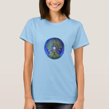 Full Moon Mandala T-shirt by arteeclectica at Zazzle